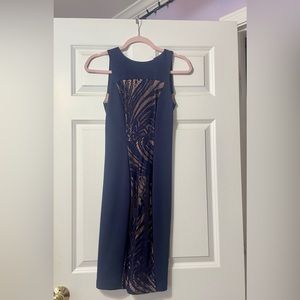 BCBG MAXAZRIA Navy Blue Dress